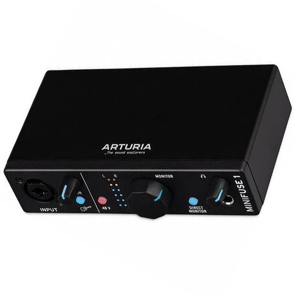 Arturia MiniFuse 1 Compact USB Audio Interface in Black - MINIFUSE1BK