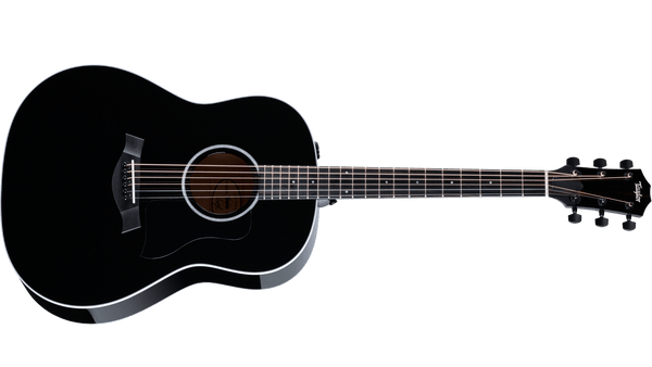 Taylor 217E Plus Grand Pacific Acoustic Electric Guitar in Black w/Aerocase - 217EBLKPLUS