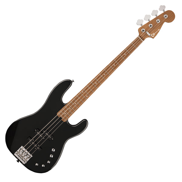 Charvel Pro-Mod Electric Bass SD  PJ IV Caramelized Maple in Metallic Black - 2963068595