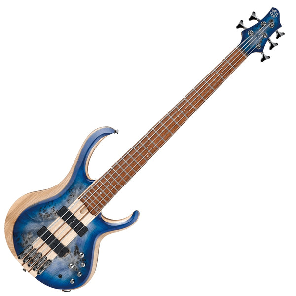 Ibanez BTB Bass Workshop 5 String Electric Bass in Cerulean Blue Burst - BTB845CBL