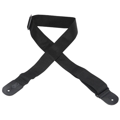 Levys 2" Poly Guitar Strap in Black - M8POLYBLK