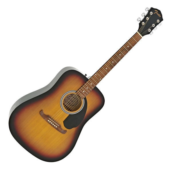 Fender FA-125 Dreadnought Acoustic Guitar in Sunburst w/Bag - 0971210732