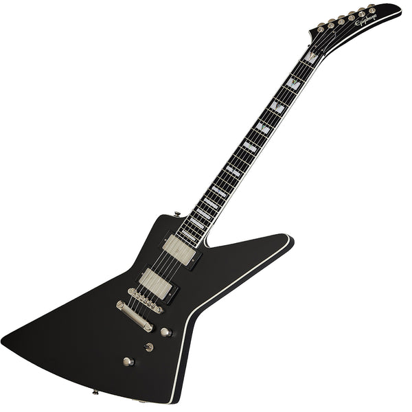 Epiphone Explorer Prophecy Electric Guitar in Aged Jet Black - EIXTYAJBBN