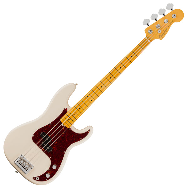 Fender American Professional Precision Electric Bass Maple in Olympic White w/Case - 0192912705