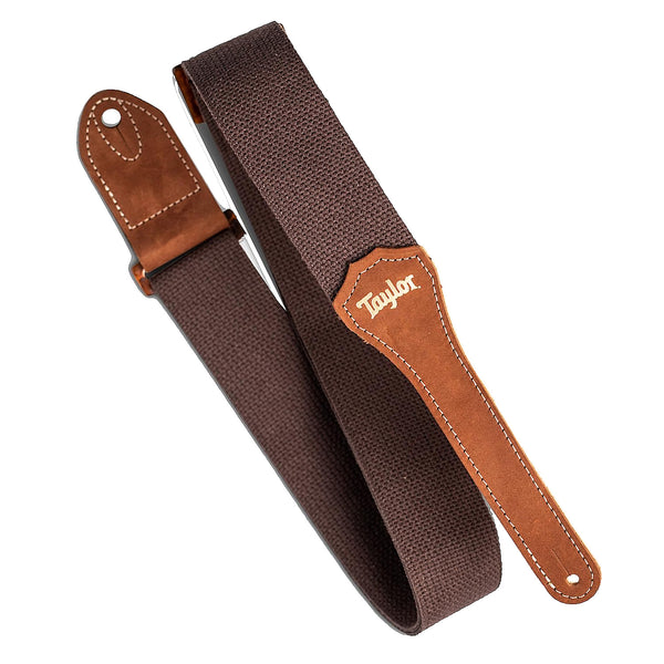 Taylor GS Mini Guitar Strap 2 inch in Chocolate Brown - 401220