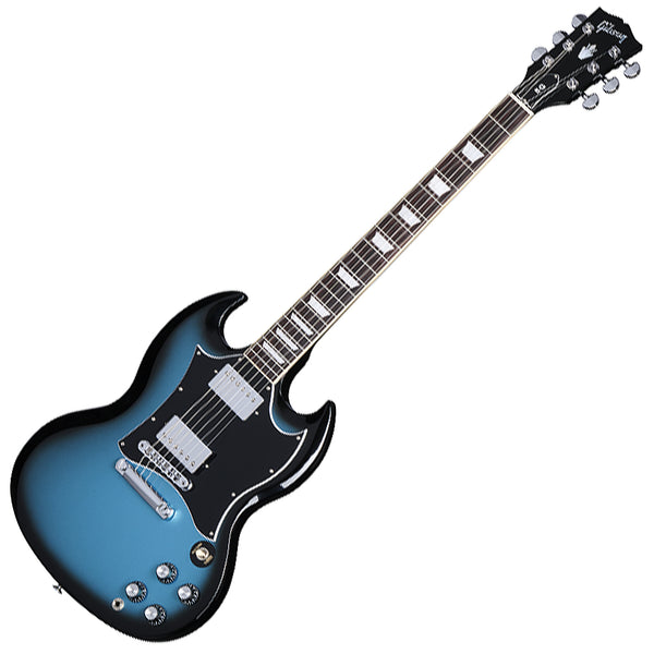Gibson Custom Colour Series SG Standard Electric Guitar in Pelham Blue Burst w/Case - SGS00PKCH