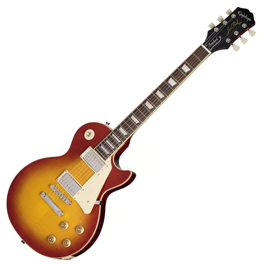 Epiphone Les Paul Standard 50s Figured Electric Guitar w/Gigbag in Washed Cherry Sunburst - EIGLP5WCNH