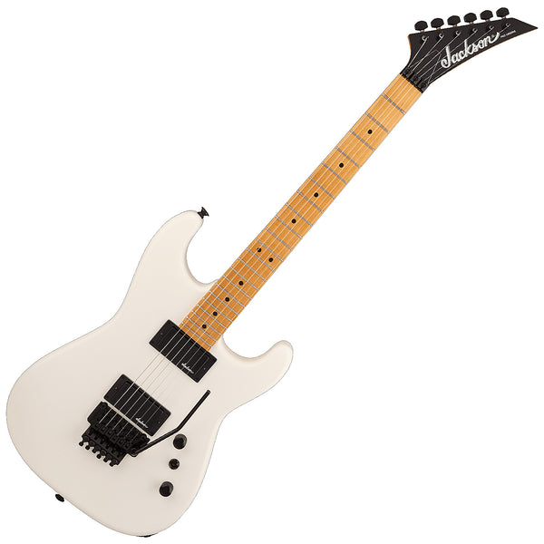Jackson Pro Origins 1985 San Dimas SD1 HH Electric Guitar FR Maple in Snow White - 2910059576