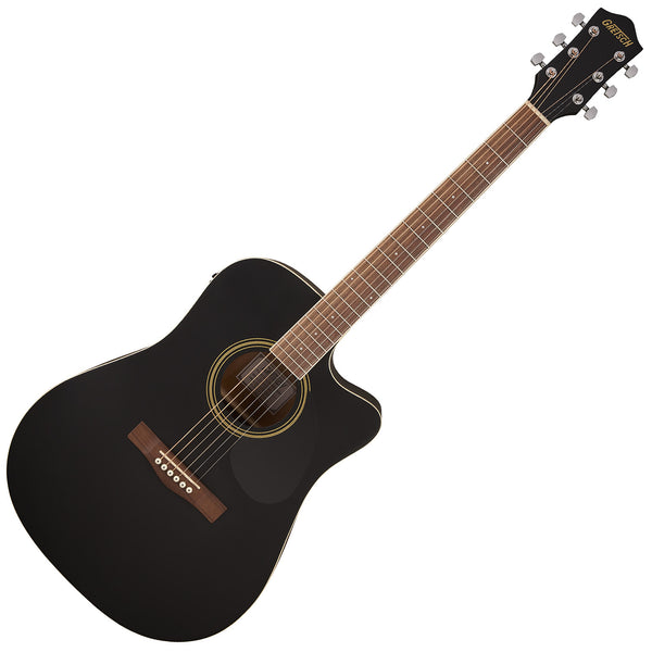 Gretsch Prelude D100CE Dreadnought Acoustic Electric in Black - 2751035506