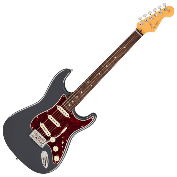Fender American Professional Classic Stratocaster Electric Guitar Rosewood Faded Black  w/Deluxe Bag - 0114940322