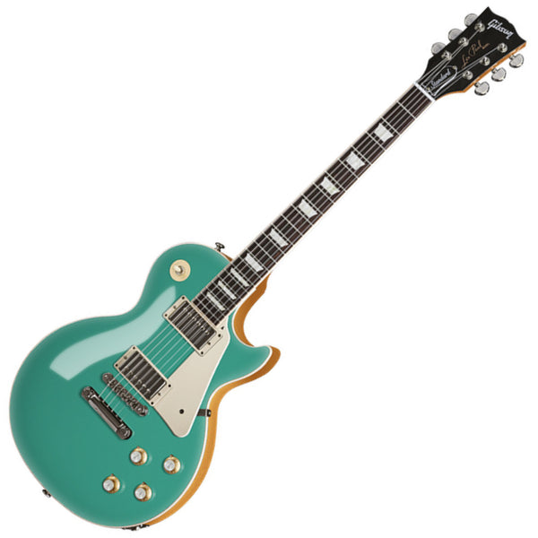 Gibson Custom Colour Series 60s Les Paul Standard Electric Guitar in Inverness Green Top - LPS6P00M4NH