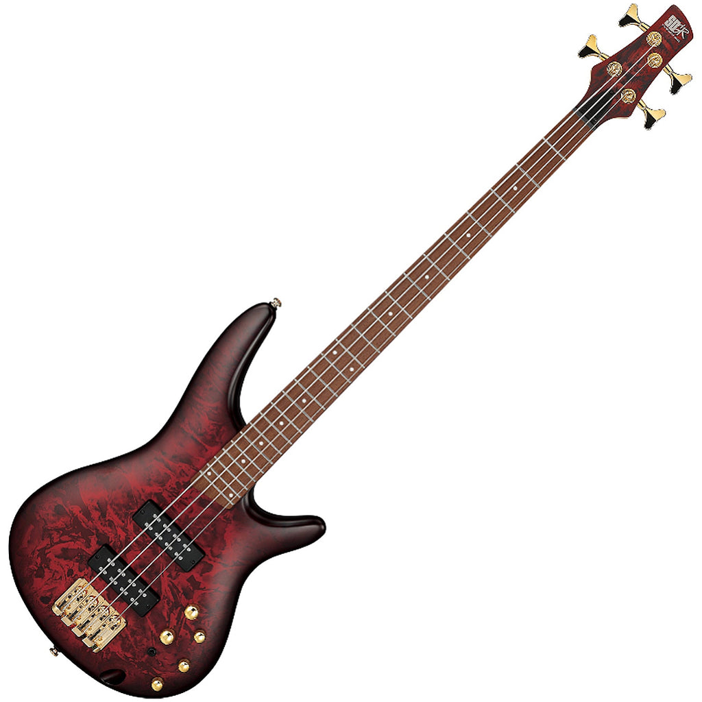 Ibanez SR Standard Electric Bass in Wine Red Frozen Matte - SR300EDXWZM