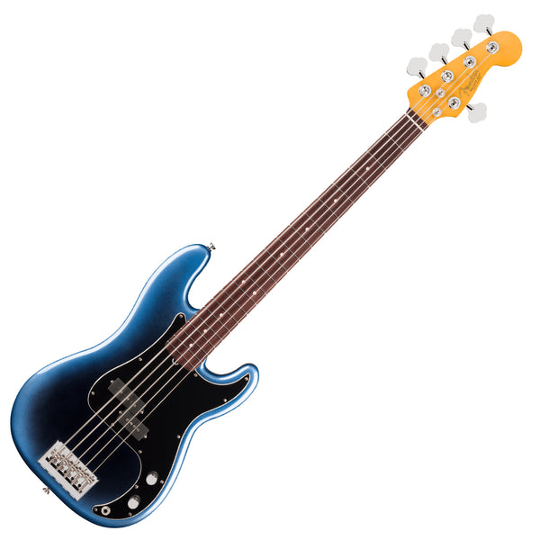 Fender American Professional Precision Electric Bass V Rosewood in Dark Night w/Case - 0192920761