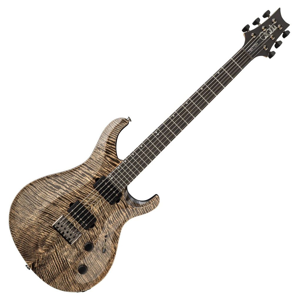 PRS Tekton Electric Guitar Hardtail Natural Neck In Black Tourmaline w/PRS Premium Gig Bag - 1176012K
