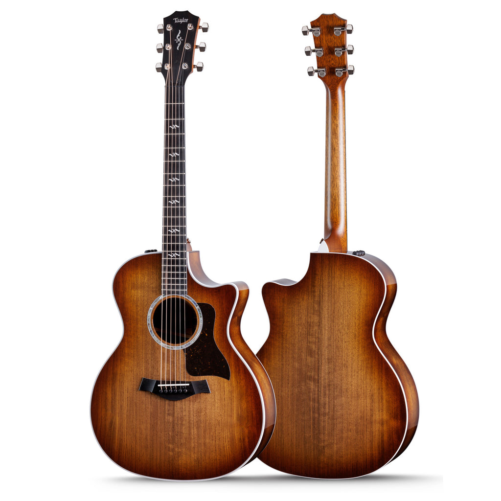Taylor Special Edition Grand Auditorium Acoustic Electric Walnut in Shaded Edgeburst w/Case - 424CESE