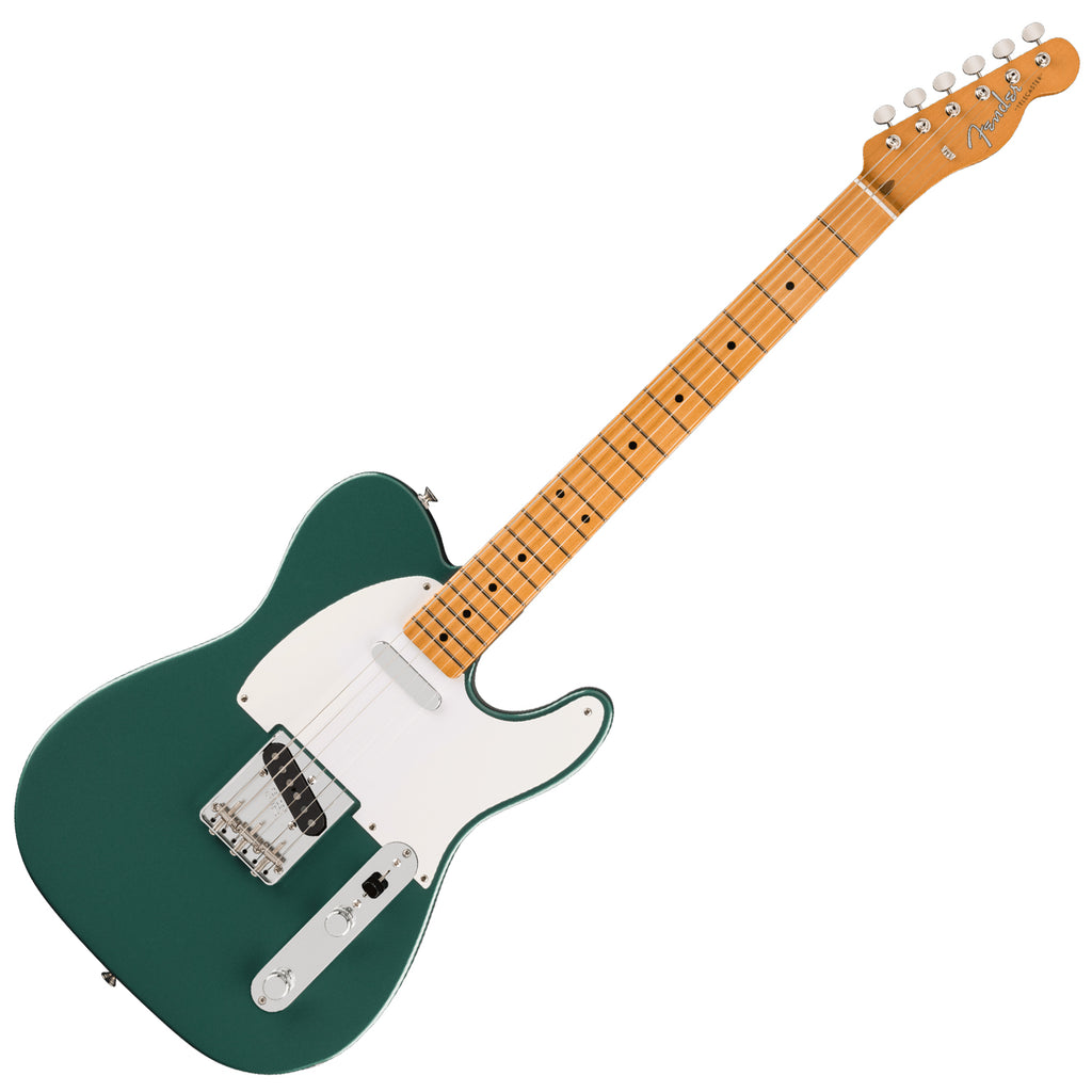 Fender Vintera III Late 50s Telecaster Electric Guitar Maple in Sherwood Green Metallic - 0149192346
