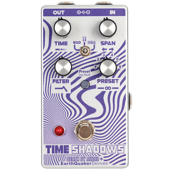 Earthquaker Time Shadows Subharmonic Multi-Delay Resonator Effects Pedal V2 - TIMESHADOWS2