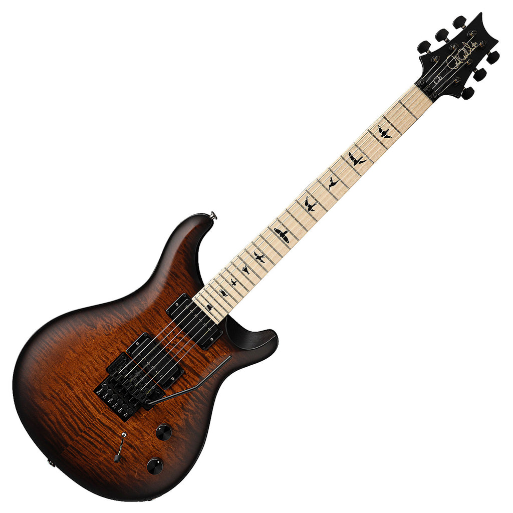 PRS Dustie Waring Floyd Electric Guitar in Burnt Amber Wraparound Smokeburst w/Bag - 112797B3