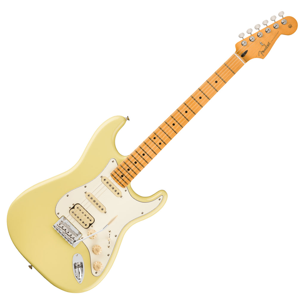 Fender Player II Stratocaster HSS Electric Guitar in Hialeah Yellow - 0140542561