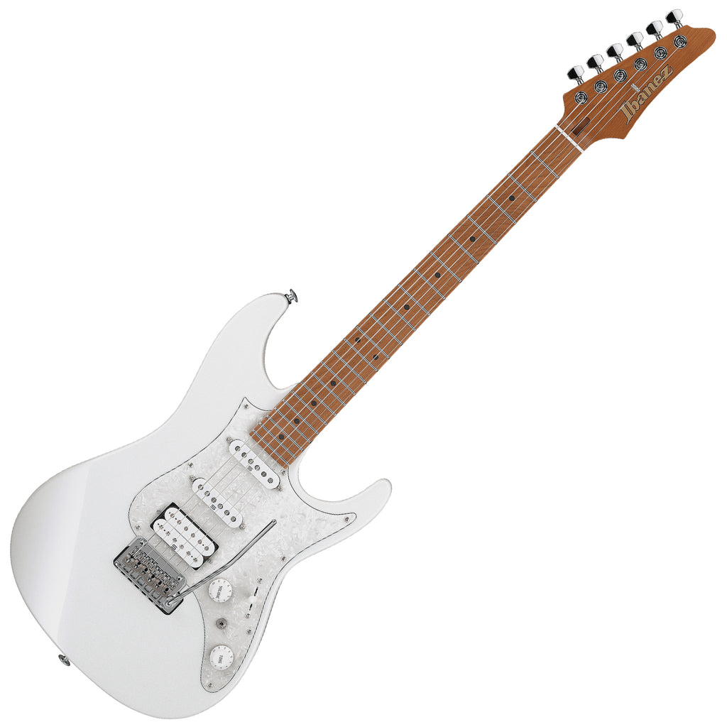 Ibanez AZ Prestige Electric Guitar in Pearl White w/Case - AZ2204PW