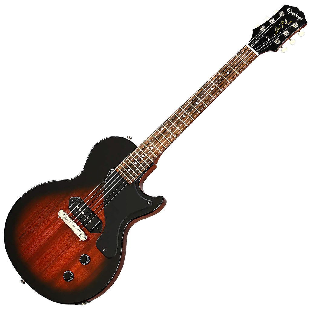 Epiphone Les Paul Junior Electric Guitar in Vintage Sunburst w,Gig Bag - EILPJVSNH