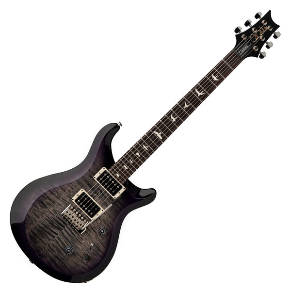 PRS S2 Custom 24 Electric Guitar in Faded Gray Black Purple Burst w/Bag - 112818GI