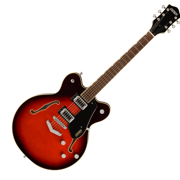 Gretsch G5622 Electromatic Center Block V-Stoptail Electric Guitar in Claret Burst - 2508300561