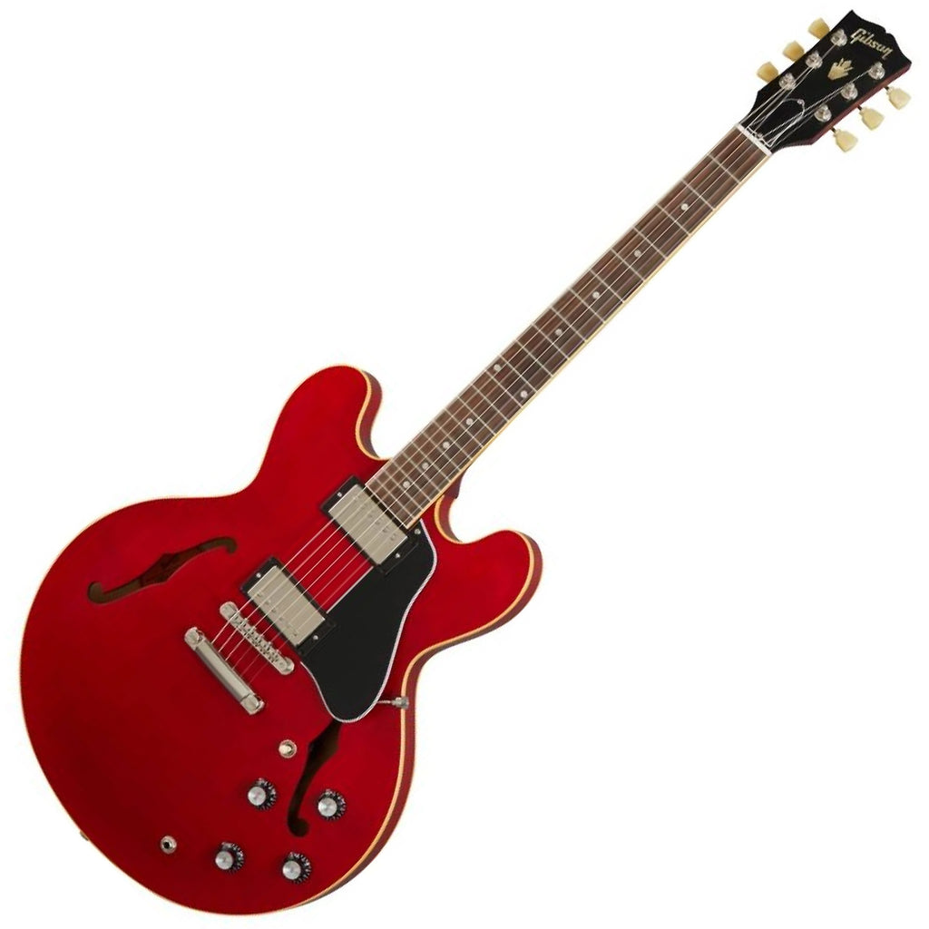 Gibson ES-335 Hollowbody Electric Guitar in Satin Cherry w/Case - ES35S00WCNH