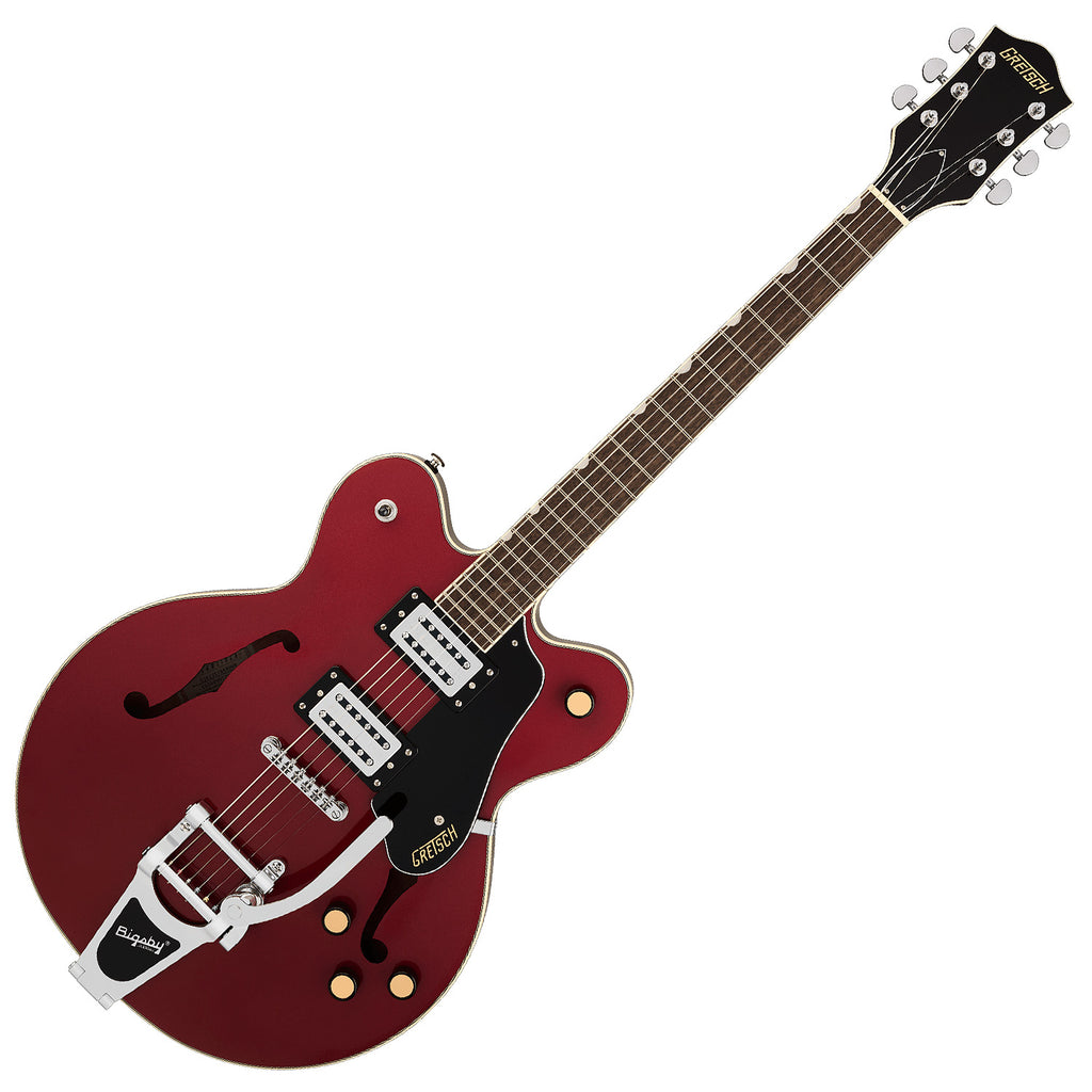 Gretsch G2622T Streamliner Center Block DC Electric Guitar Bigsby Laurel in Brandywine - 2807250519