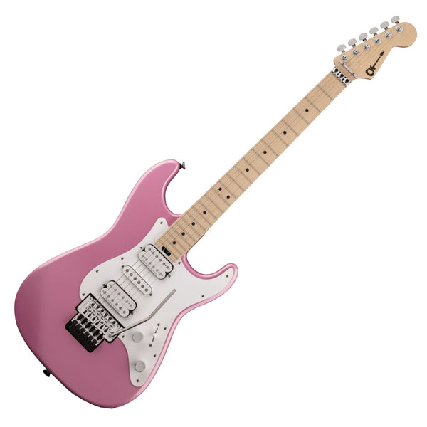 GET A 15% GIFT CARD | Charvel Pro-Mod SC3 Electric Guitar HSH Floyd Rose in Platinum Pink - 2966034519-0