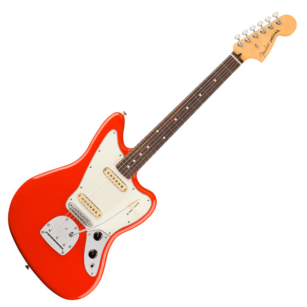 Fender Player II Jaguar RW Electric Guitar in Coral Red - 0140580558