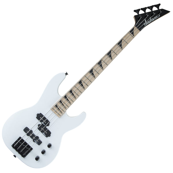 Jackson JS1X CB M Minion Bass Guitar Maple in Snow White - 2915557576