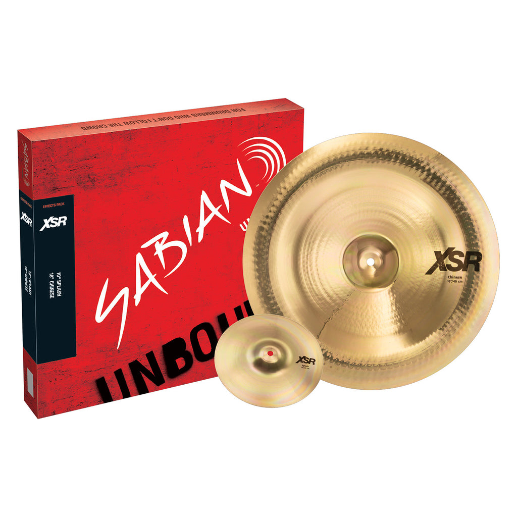 Sabian XSR Effects Cymbal Pack - XSR5005EB