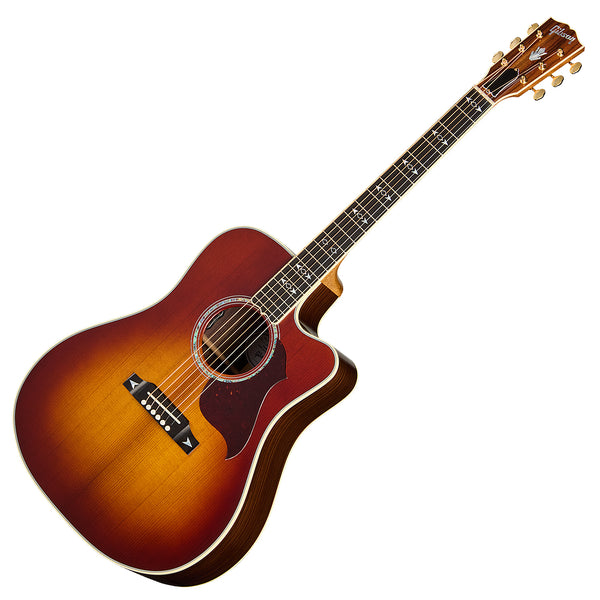 Gibson Songwriter Recording Artist Cutaway Acoustic Electric in Rosewood Burst w/Case - MCSSSCRARB