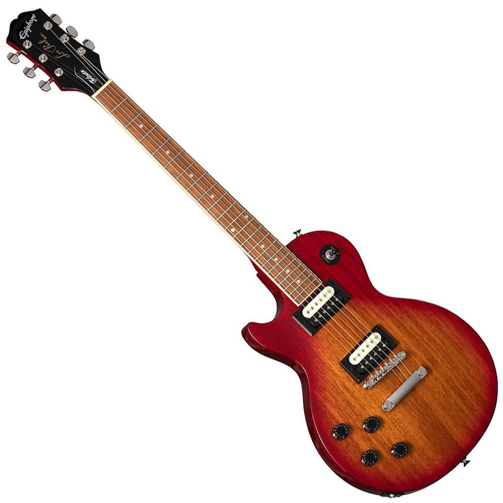 Epiphone Left Hand Les Paul Tribute E1 E1Electric Guitar in Heritage Cherry Sunburst - E1LPOHSNHLH