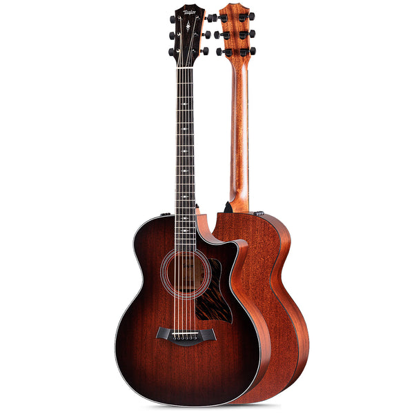 Taylor GA LTD 6 String Baritone All Mahogany Acoustic Electric w/Deluxe Hardshell Case - 324CEBARI6LTD