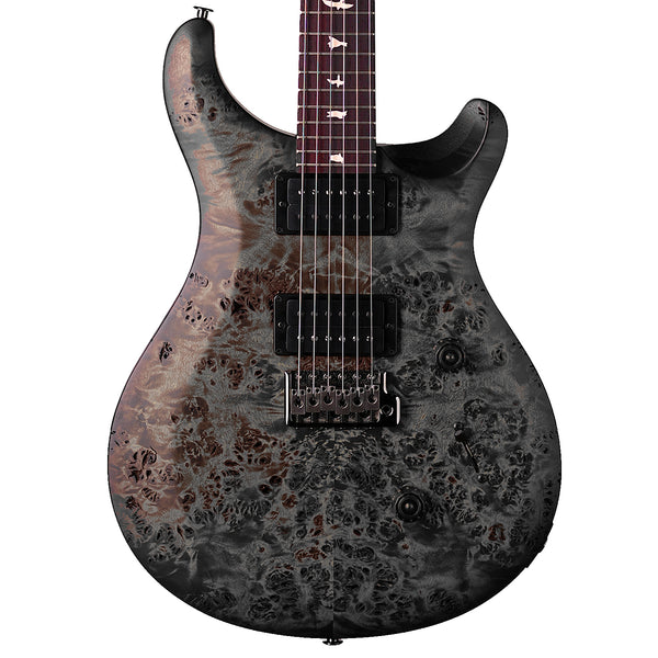 PRS Limited Edition S2 Custom 24 Poplar Burl in Charcoal Burst - 117366CB