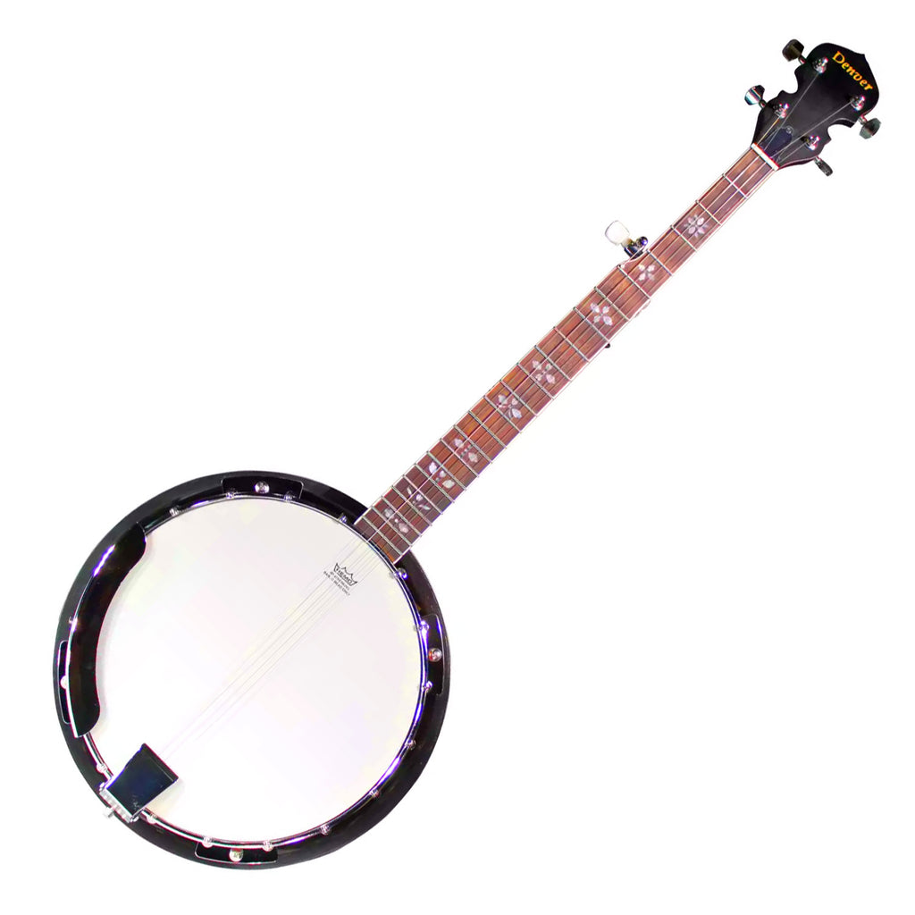 Denver 5-String Closed Back Banjo w/Gig Bag - BJ5CNAT