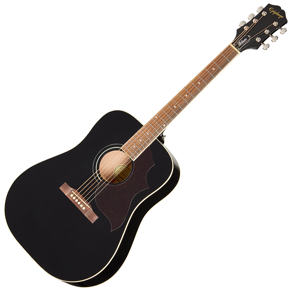 Epiphone Hummingbird Tribute Acoustic Guitar in Ebony - ETHBEBNH