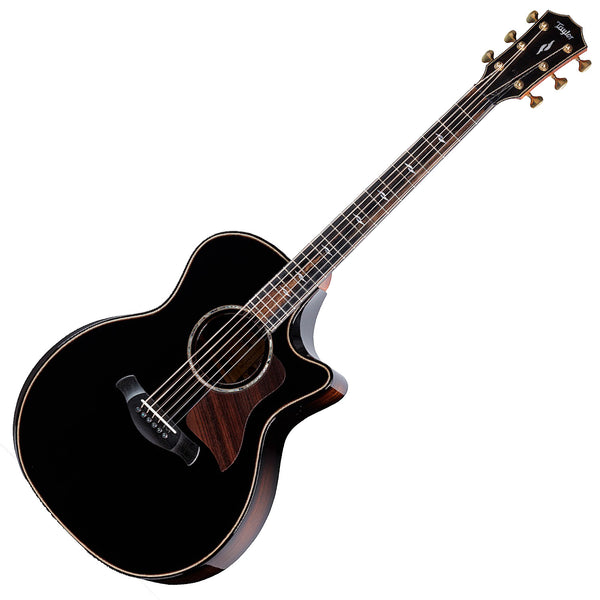 Taylor Next Gen BE Edition GA Acoustic Electric Indian RW Adirondack in Blacktop w/Deluxe Case - NG814CEBEIRABT