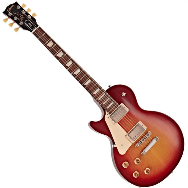 Gibson Left Hand Les Paul Tribute Electric Guitar in Satin Cherry Sunburst w/Soft Case - LPTR00SCNHLH