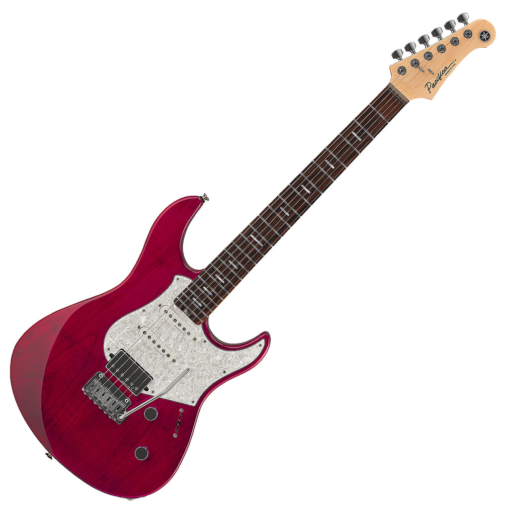 Yamaha Pacifica Standard Plus Electric Guitar Rosewood in Fired Red w/Gig Bag - PACSPLUS12FRD