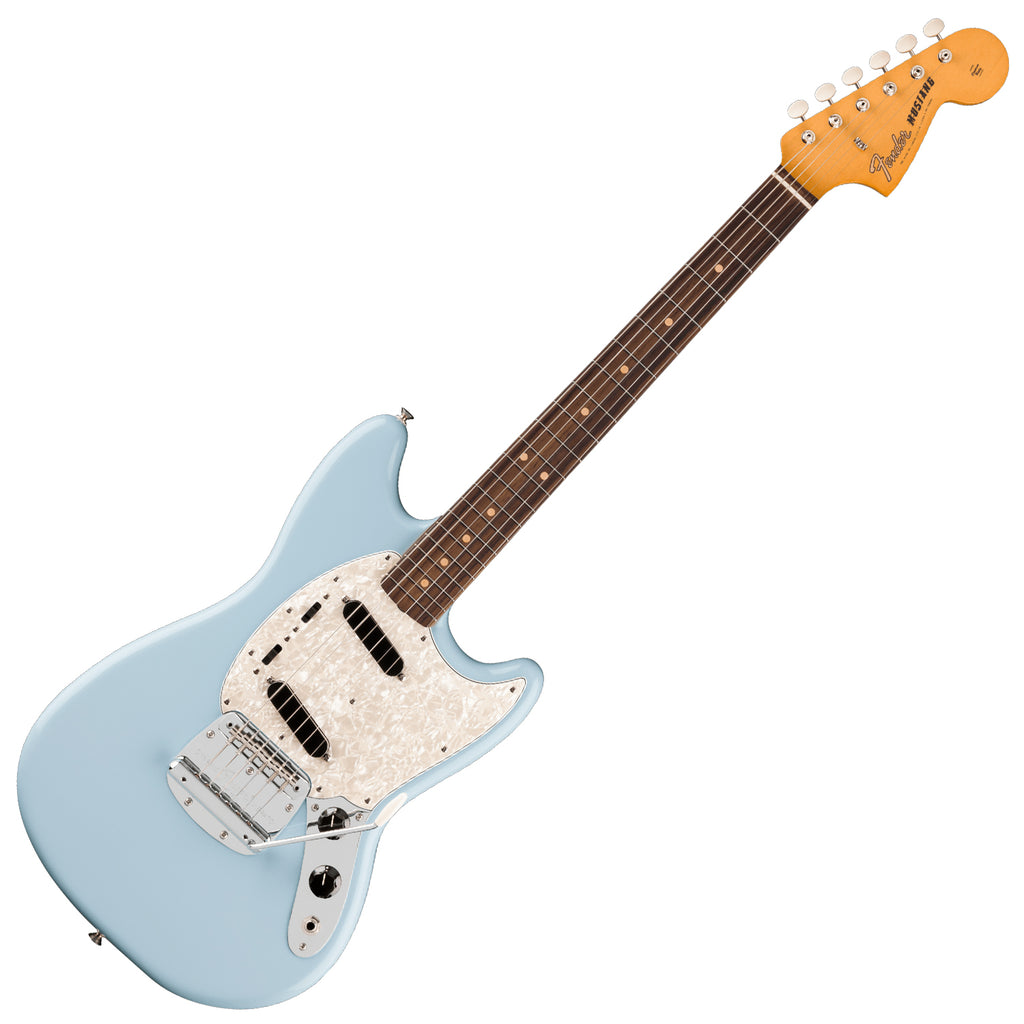 Fender Vintera III Mid 60s Mustang Electric Guitar Rosewood in Sonic Blue - 0149350372