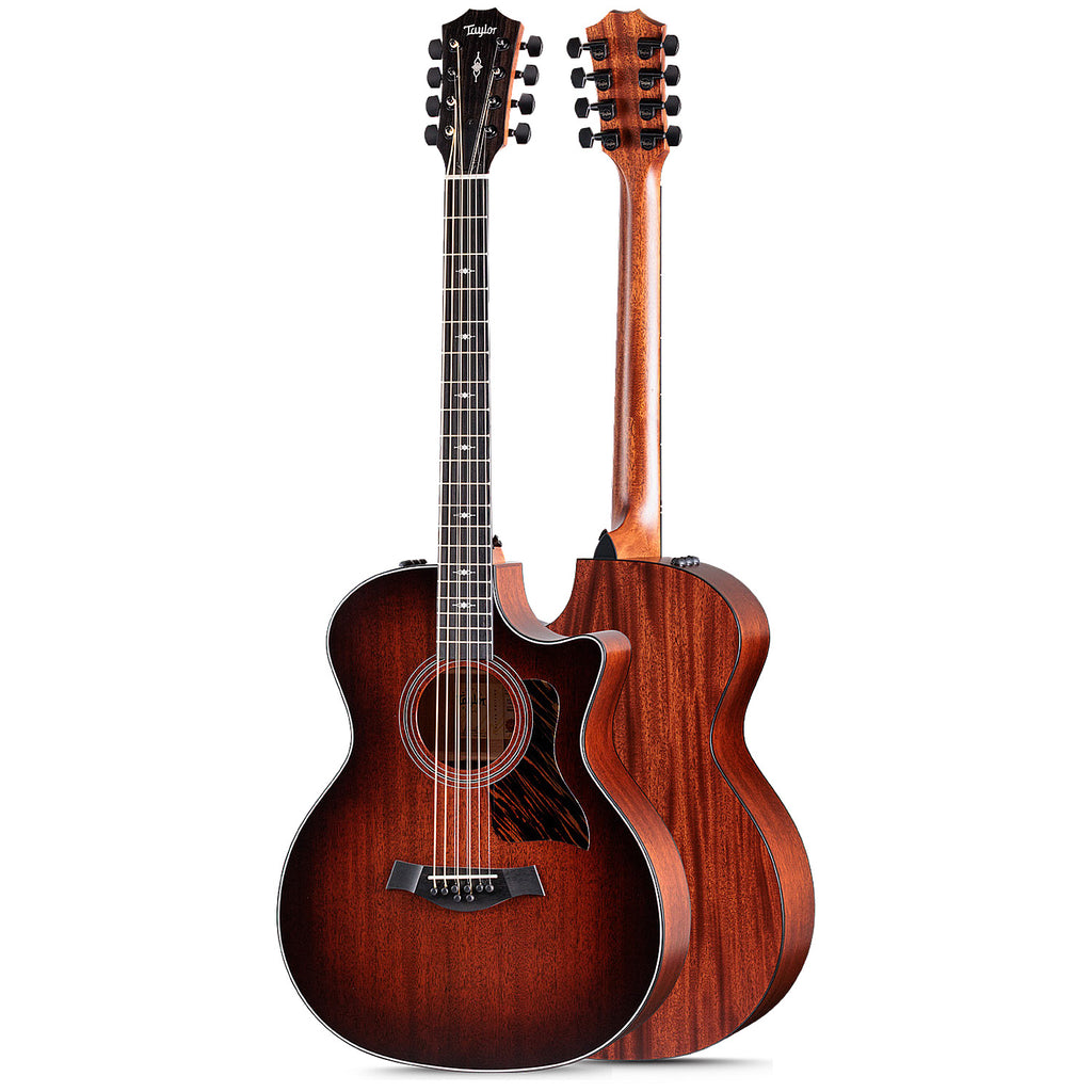 Taylor GA LTD 8 String Baritone All Mahogany Acoustic Electric w/Deluxe Hardshell Case - 324CEBARI8LTD