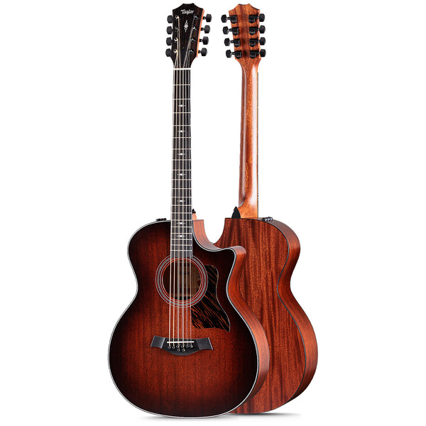 Taylor GA LTD 8 String Baritone All Mahogany Acoustic Electric w/Deluxe Hardshell Case - 324CEBARI8LTD