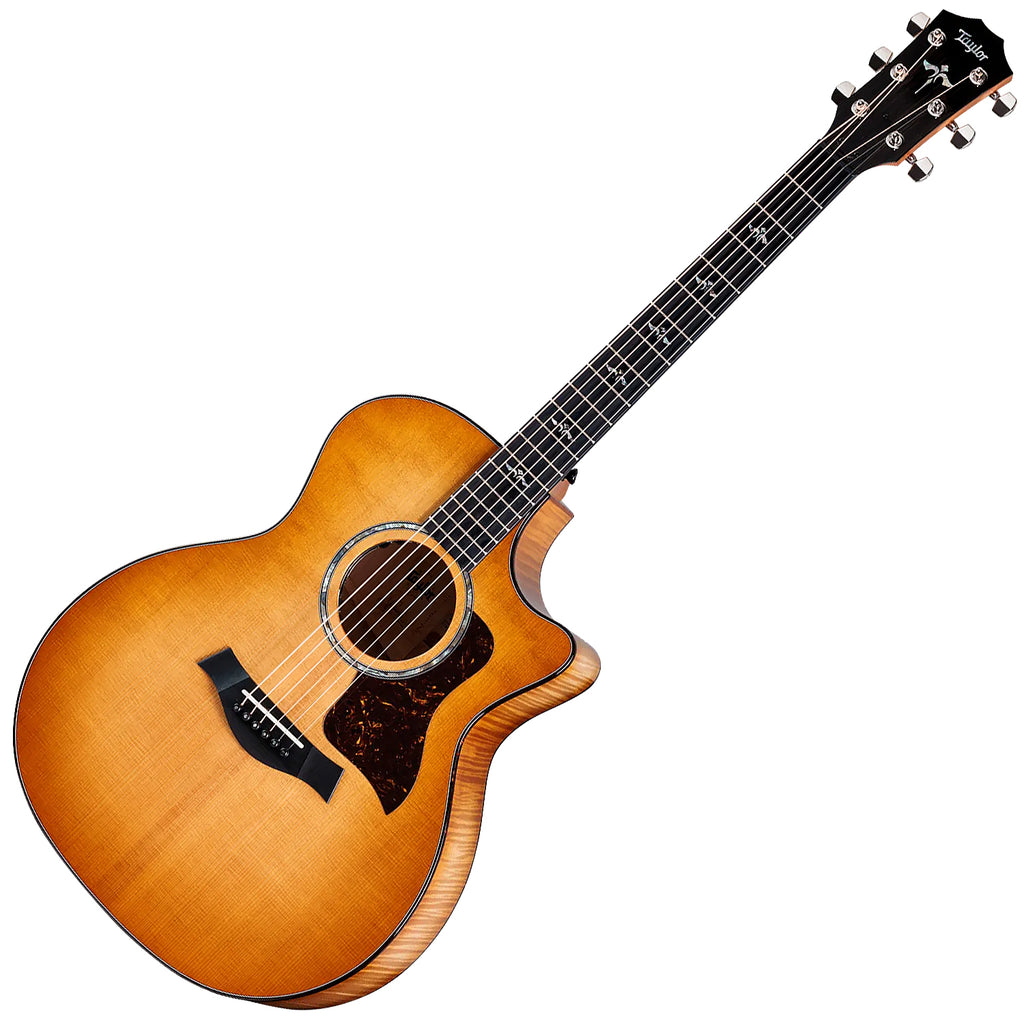 Taylor GA Next Generation Acoustic Electric Sitka Big Leaf Maple in Antique Blonde w/Case - 614CESMABNG