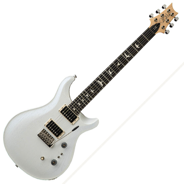 PRS CE 24 08 Electric Guitar Swamp Ash Satin in Pearl White - 114960PW