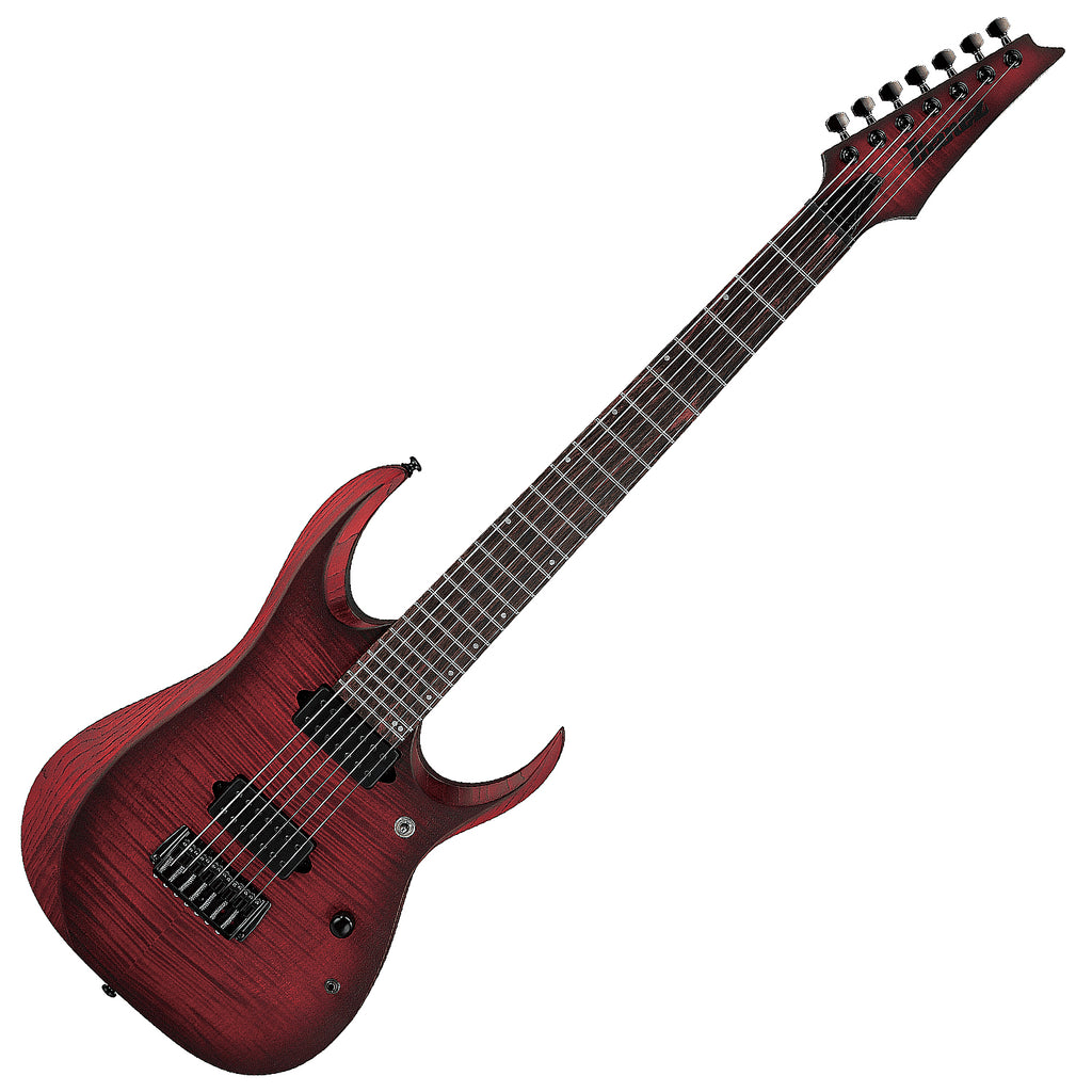 Ibanez RGD 7 String Electric Guitar in Stained Wine Red Bust Flat w/Bag - RGD721FAWUF