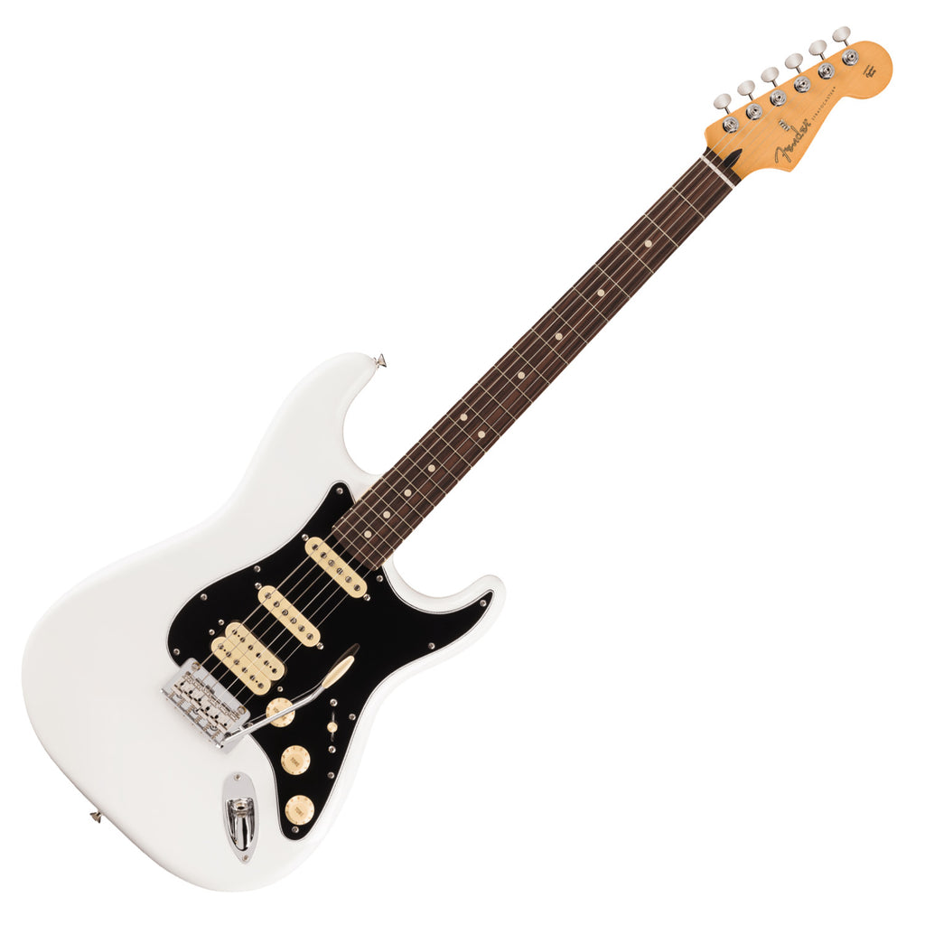 Fender Player II Stratocaster HSS RW Electric Guitar in Polar White - 0140540515