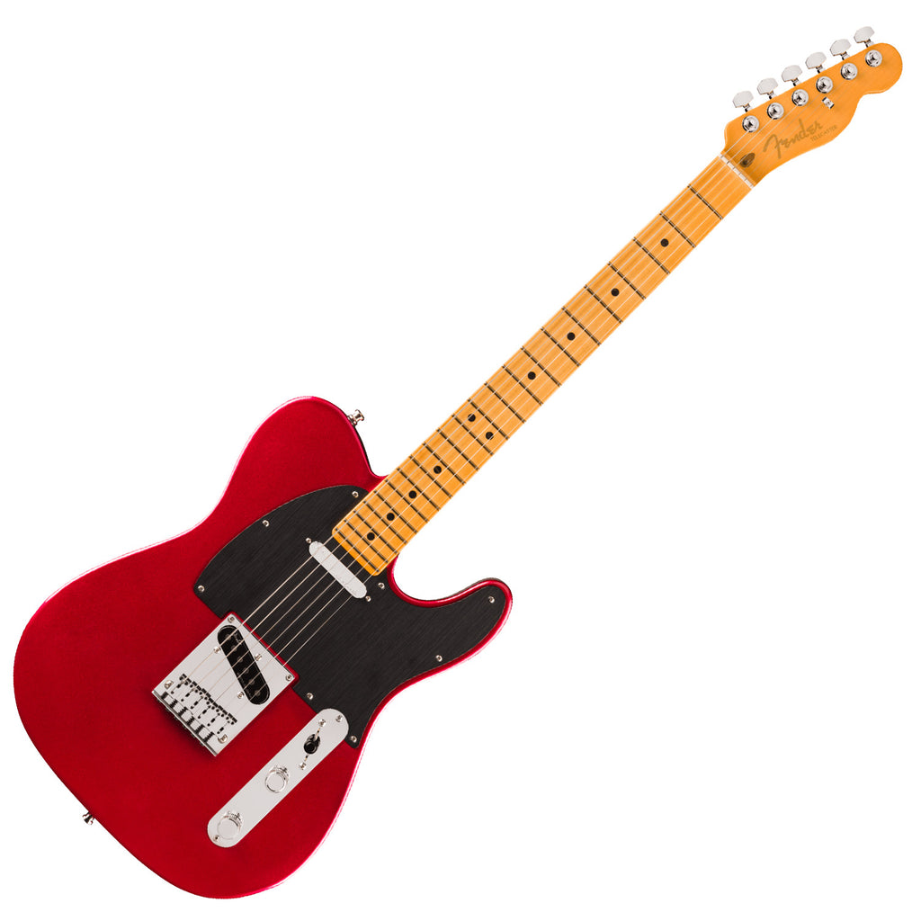 Fender American Ultra II Telecaster Electric Guitar Maple Fingerboard in Sinister Red w/Case - 0119172799